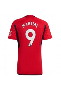 Fotbalové Dres Manchester United Anthony Martial #9 Domácí Oblečení 2023-24 Krátký Rukáv